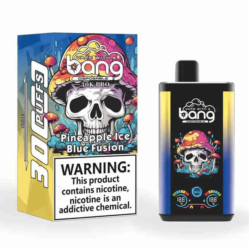 Bang 30000 Pro Dual Flavors Disposable Vape-550mAh Battery, 36ml E-liquid, Multiple Nicotine 16 Flavors