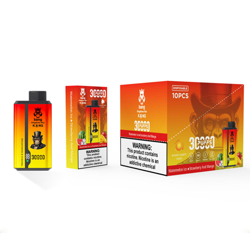 Bang Kingdom Rex 30000 – 30K Puffs Disposable Vape | 0%-5% Nicotine 36mL 650mAh 12Flavors
