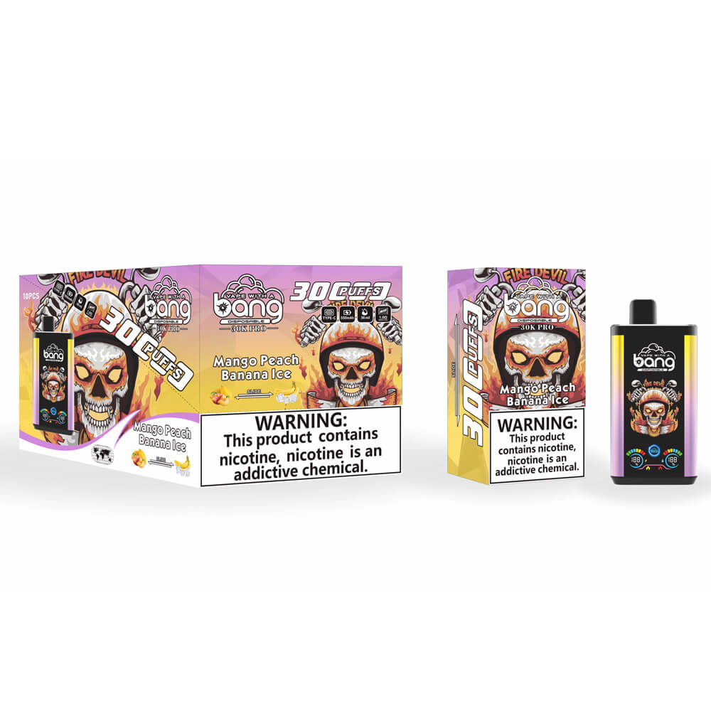 Bang Large screen 30000 PUFF dual flavors Disposable Vape In Sales-36ml E-liquid, Multiple Nicotine 16 Flavors