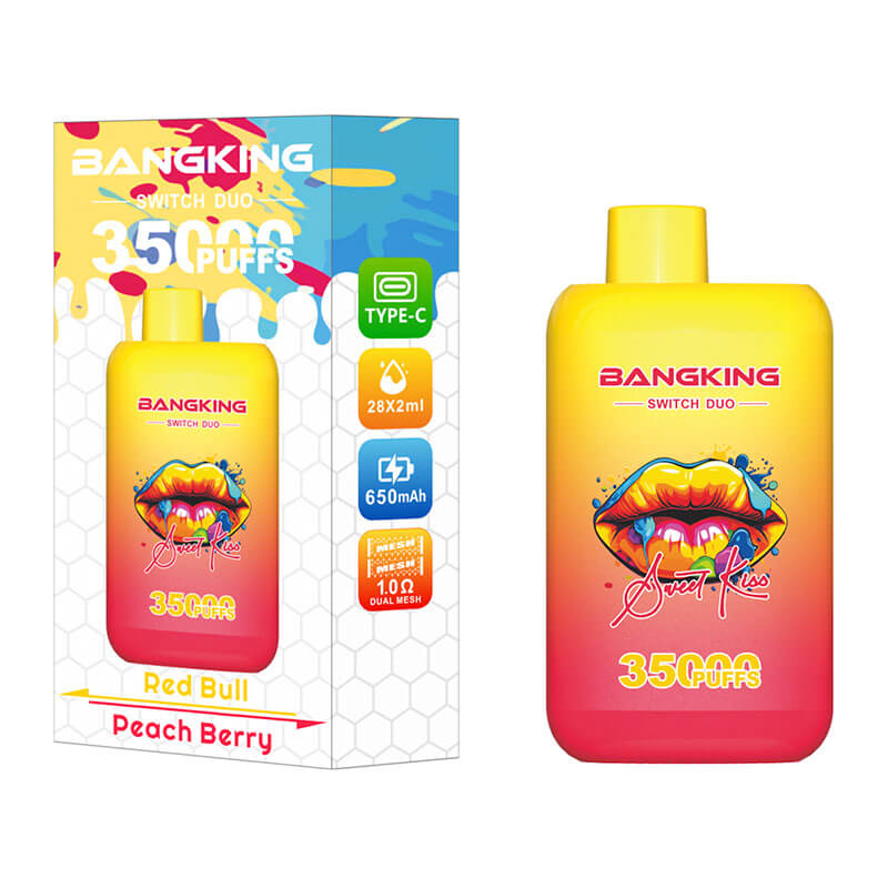 Bang King 35000 Puffs Disposable Vape - 36ml E-Liquid, 650mAh Battery Summer 12 Flavors