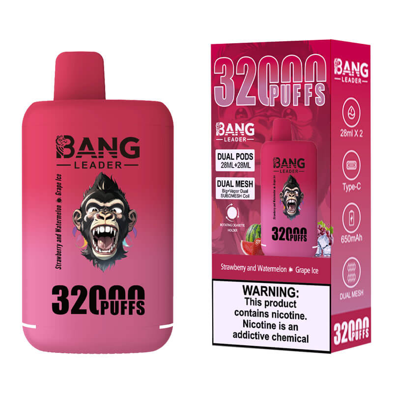 Bang Leader 32000 Puffs Disposable Vape - Dual Pods, 26ml+26ml E-Liquid