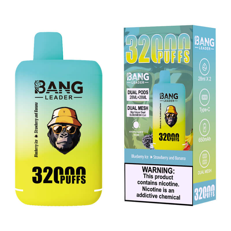 Bang Leader 32000 Puffs Disposable Vape - Dual Pods, 26ml+26ml E-Liquid