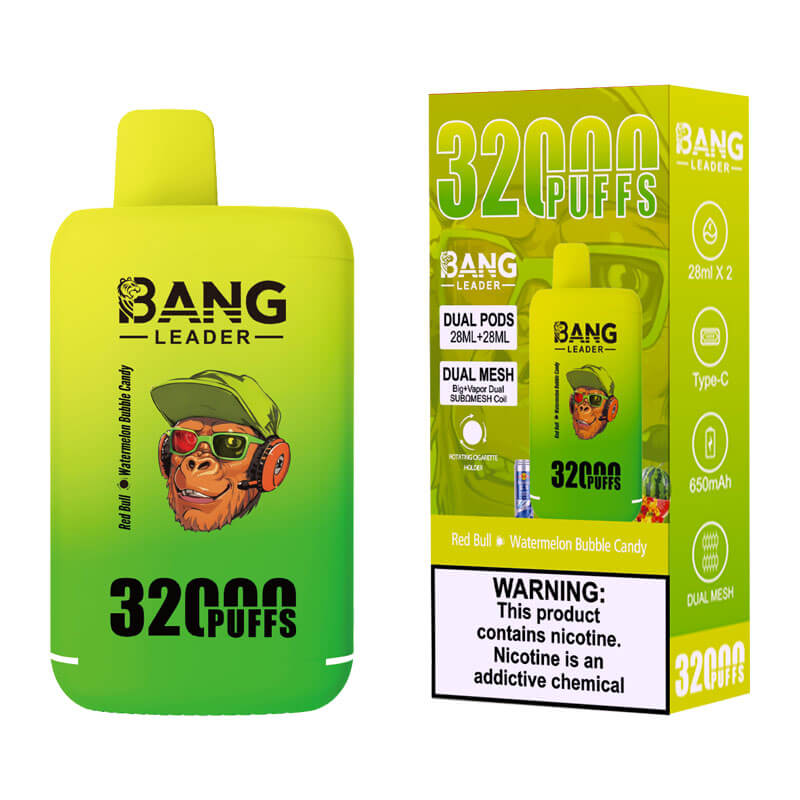 Bang Leader 32000 Puffs Disposable Vape - Dual Pods, 26ml+26ml E-Liquid