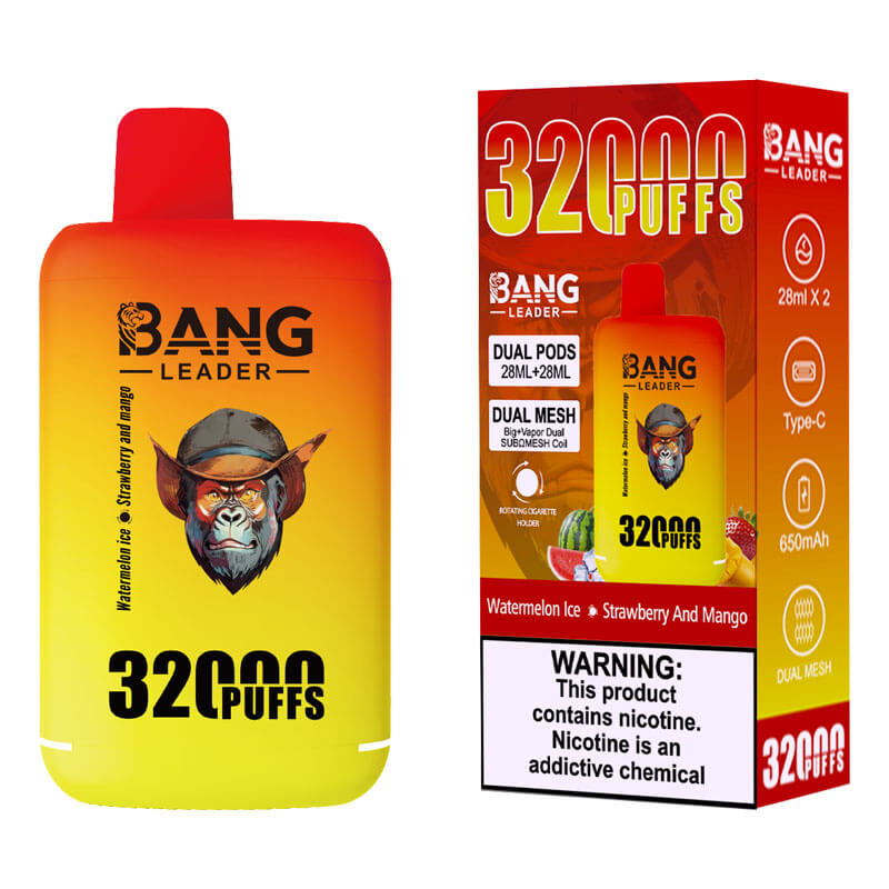 Bang Leader 32000 Puffs Disposable Vape - Dual Pods, 26ml+26ml E-Liquid