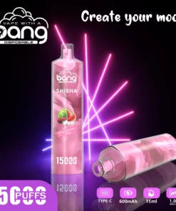 Bang 15000 Puffs Vape 15K Disposable Vape Pen E Cigarette Prefilled 15ml 600mAh Disposable Vape 20 Flavors