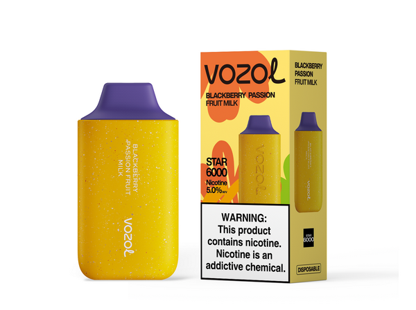 Vozol Star 6,000 puffs 500mAh battery 17 Flavors