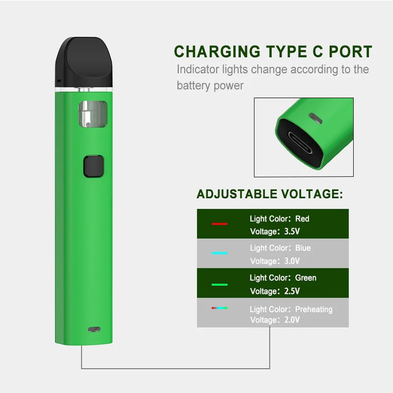 2ml CBD Delta 8 Pen 400mAh