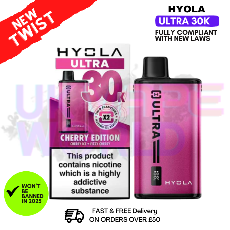 Hyola Ultra 30000 Puff 30K Bar Twist Pod Kit