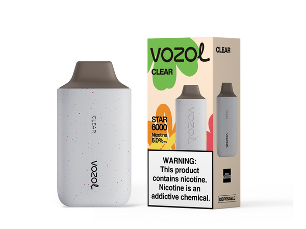 Vozol Star 6,000 puffs 500mAh battery 17 Flavors