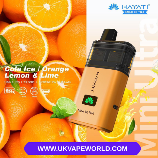 Cola ICE Hayati Mini Ultra 1500 Puff Twist Bar