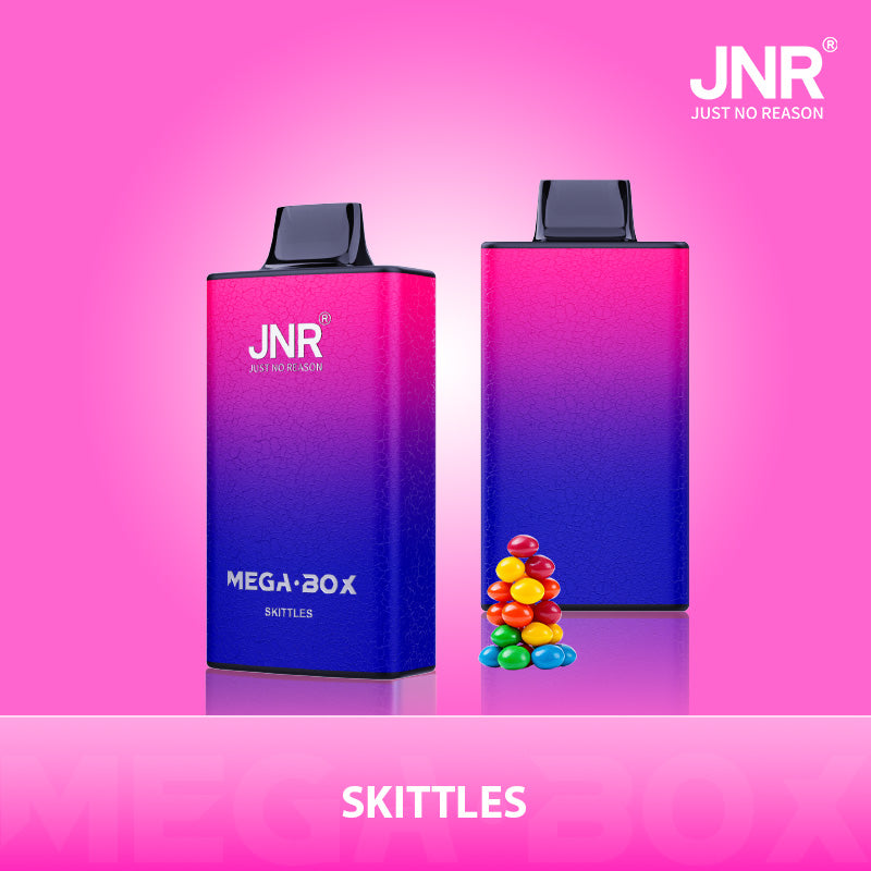 JNR Mega Box 25000 Puffs Disposable Vape (Box of 10) 20 Flavors