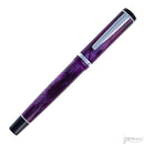 Rosetta Magellan Fountain Pen, Purple, Chrome Trim