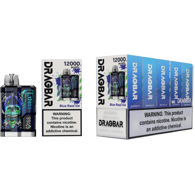 ZOVOO DRAGBAR B12000 Puffs Disposable Vape Wholesale-650mAh bettery, 15ml E-liquid, Multiple Nicotine 10 Flavors