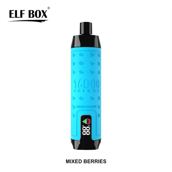 Factory Price 2024 Puffs Elf Box SHISHA 16000 Plus Puff Bar Wholsale Elf E Cigarette Crystal Disposable Vape Elf Box