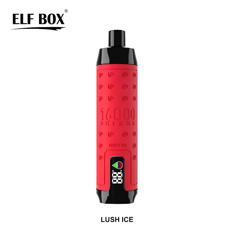 Factory Price 2024 Puffs Elf Box SHISHA 16000 Plus Puff Bar Wholsale Elf E Cigarette Crystal Disposable Vape Elf Box