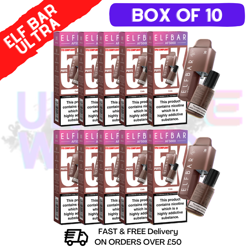 Cola Elf Bar 5000 Puff 5K Bar BOX OF 10