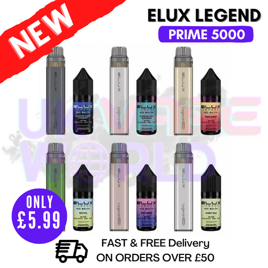 Elux Legend PRIME 5000 Puff Pod Kit - ONLY £5.99