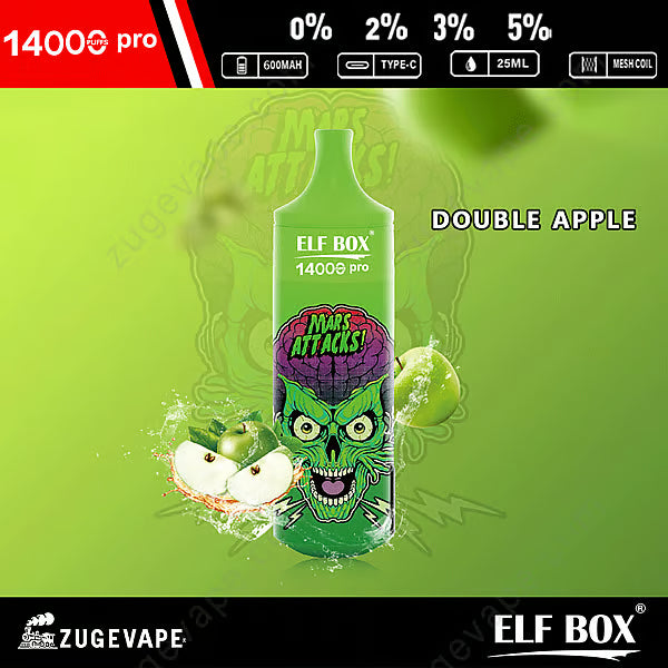 ELF Box Rgb 14000 Puffs Pro Wholesale Vape 25ml 600mah 11 Flavors