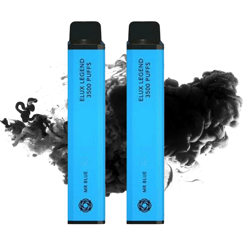 MR BLUE ELUX LEGEND Salt 3500puff x Aspire Disposble Kit