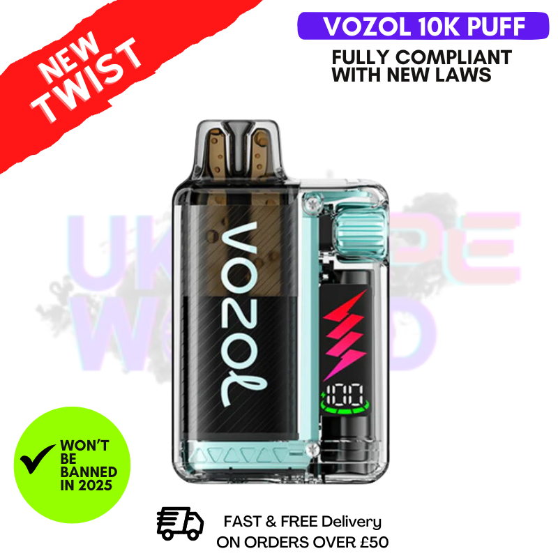 Fresh Mint Vozol 10000 10K Puff Vista Plug Kit