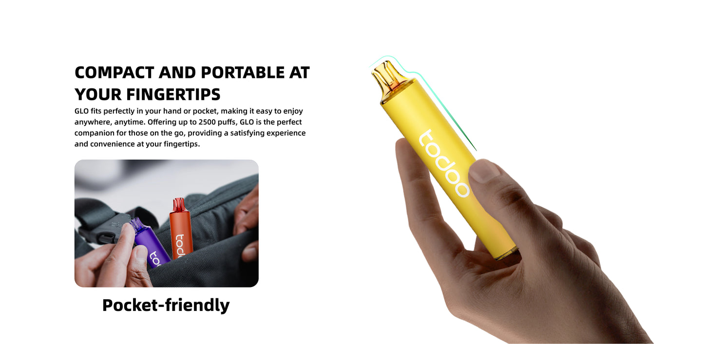 TODOO GLO 2500 Puffs Disposable Vape Wholesale