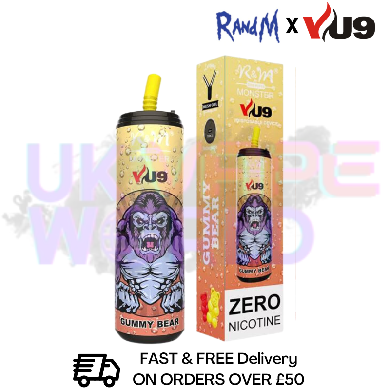 RandM Tornado 9000 Puff 9K Bar ZERO | 0MG |