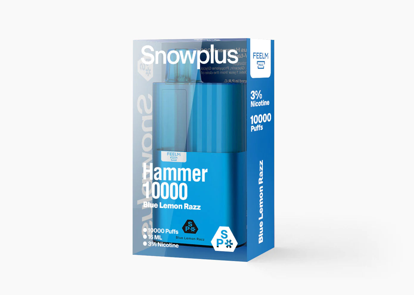 Snowplus Hammer 10000 Puffs Disposable Vape Wholesale-550mAh baterry, 16ml E-liquid, Multiple Nicotine 10 Flavors