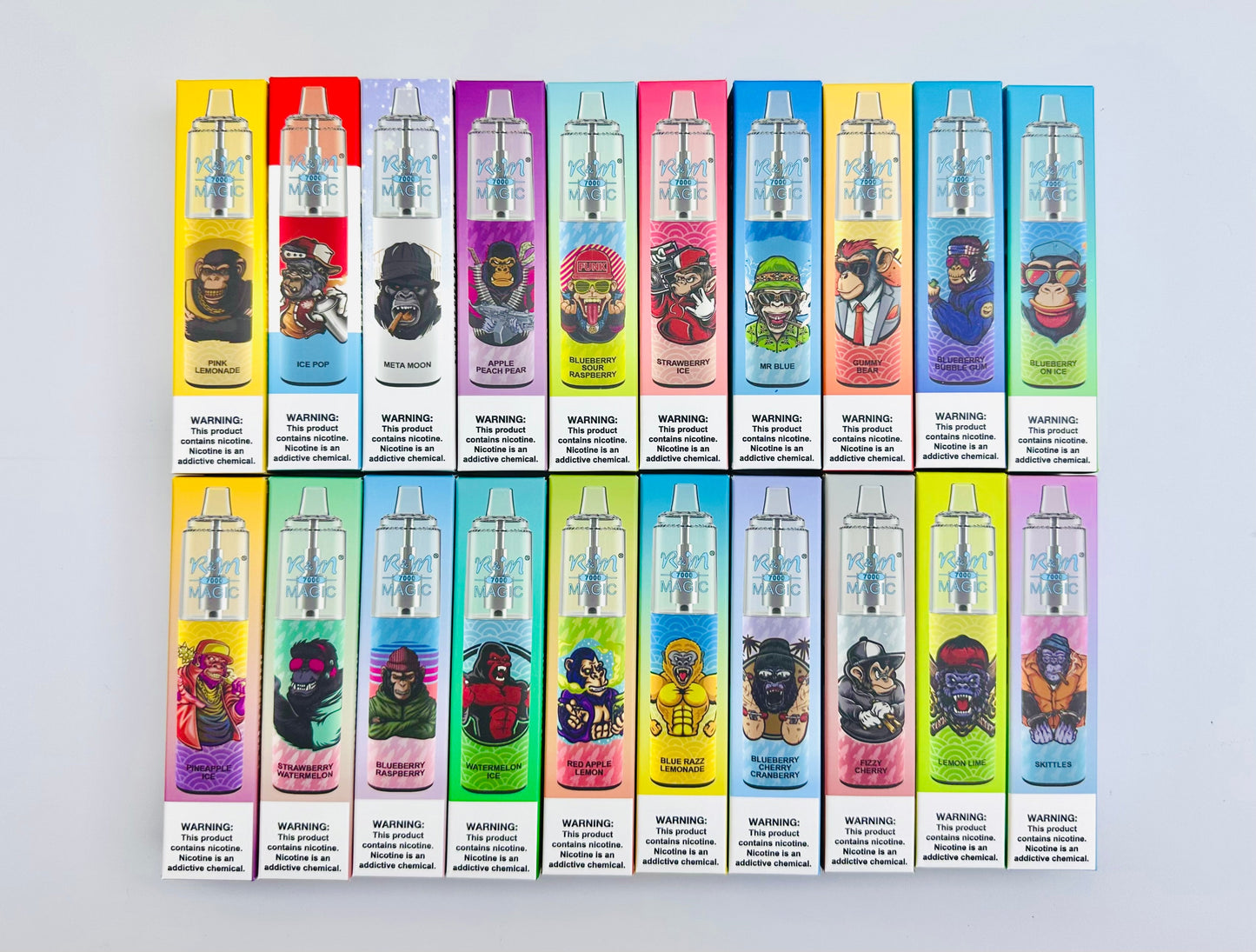 R&M MAGIC 7000 Puffs Disposable Vape Wholesale