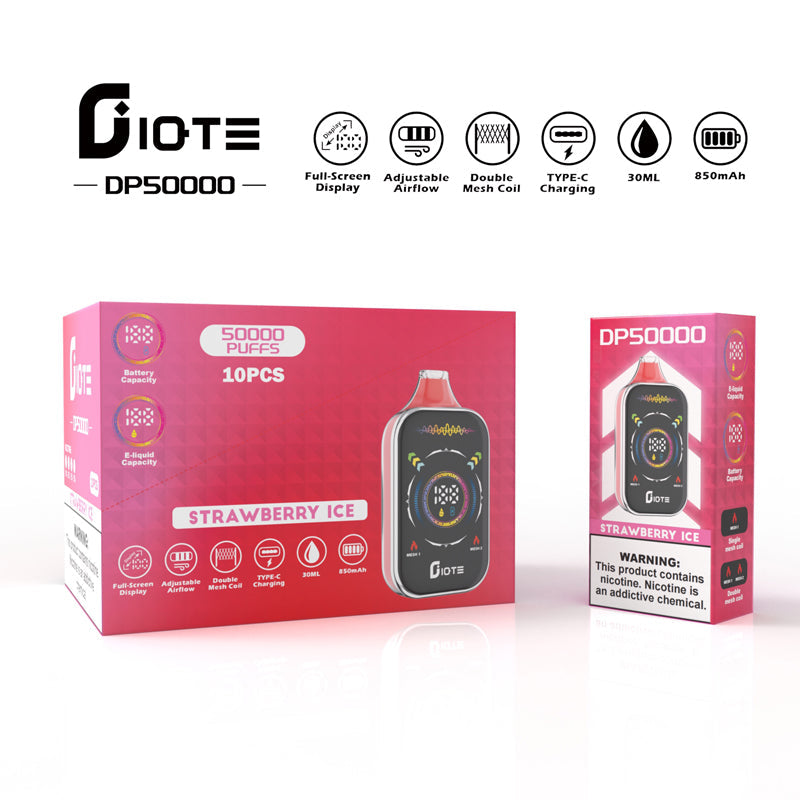 IQTE DP50000 Puffs Disposable Vape Wholesale-Multiple Nicotine 15 Flavors
