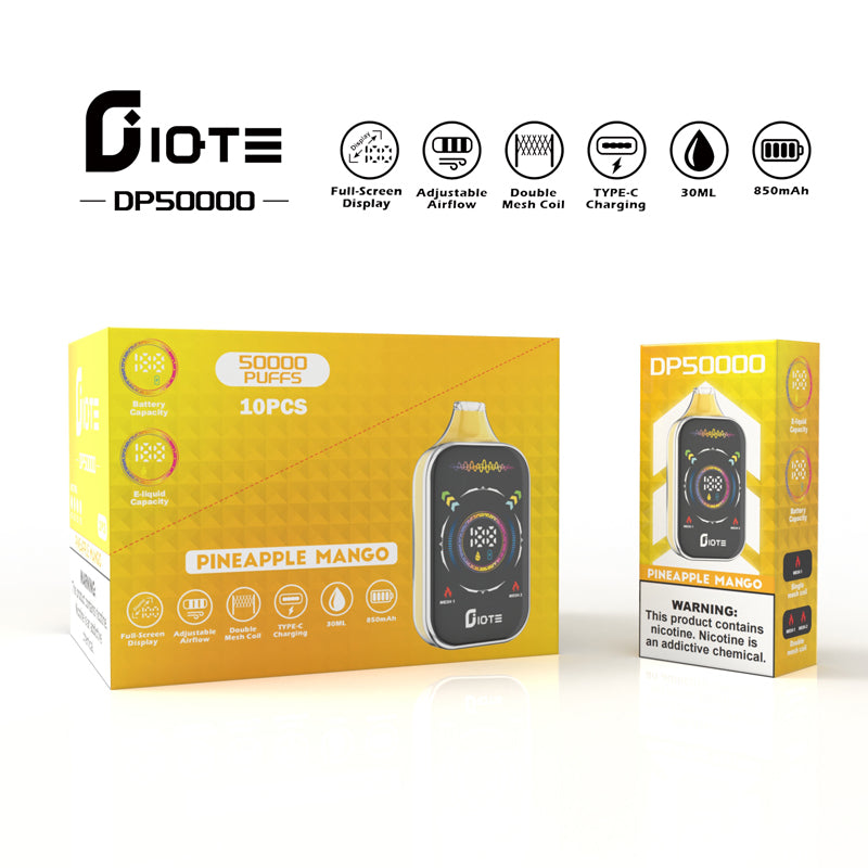 IQTE DP50000 Puffs Disposable Vape Wholesale-Multiple Nicotine 15 Flavors