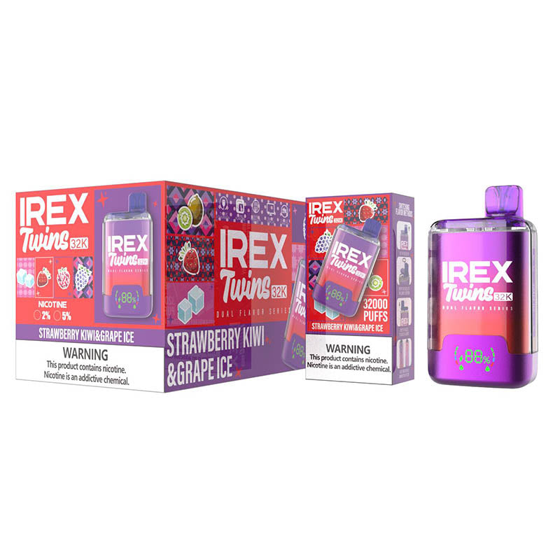 IREX TWINS 32000 – 32K Puffs Disposable Vape | 2%/5% Nicotine