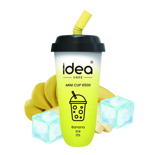 Idea Vape Mini Cup 6500 Puffs Top Brand Disposable Vape Bars Pens Wholesale,BOX OF 10 PCS Idea Vape Mini Cup 6.5K Kit Nicotine Free-Idea