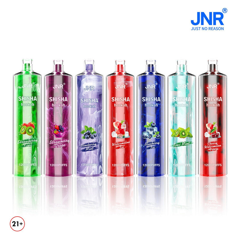 JNR Shisha Hookah 12000 Puffs Disposable vape 24ml 750mAh 16 flavors