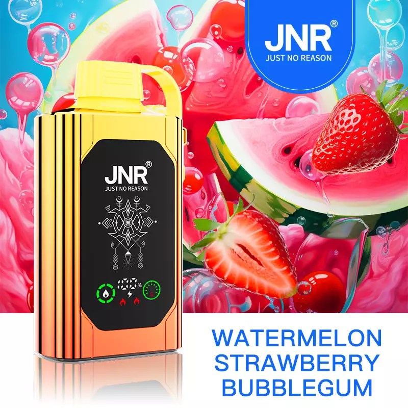 JNR Shisha Hookah Box 20500 Puff Bar Tornado DTL E Cigarrillos Electronicos Disposable Vape-1000mAh Battery, 25ml E-liquid, Multiple Nicotine 15 Flavors