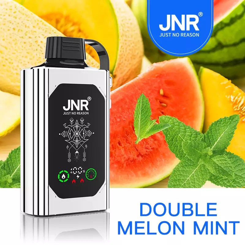 JNR Shisha Hookah Box 20500 Puff Bar Tornado DTL E Cigarrillos Electronicos Disposable Vape-1000mAh Battery, 25ml E-liquid, Multiple Nicotine 15 Flavors