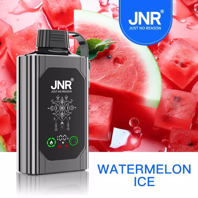 JNR Shisha Hookah Box 20500 Puffs Tornado Bar Smart Display Electronic Cigarette Vaper Disposable Vape-1000mAh Battery, 25ml E-liquid, Multiple Nicotine 15 Flavors