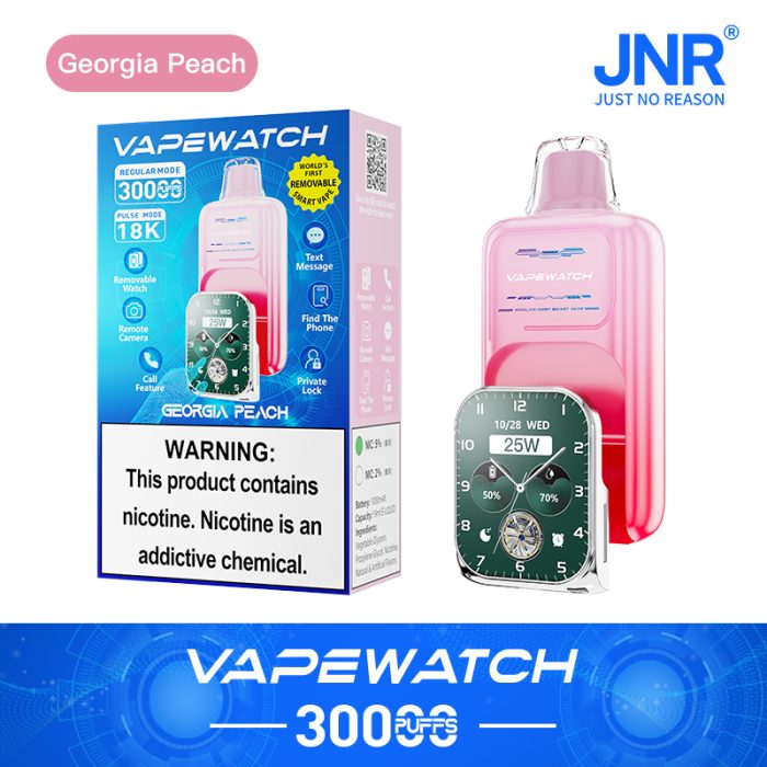 JNR Vape Watch 30000 Puffs Removable Display Disposable Vape