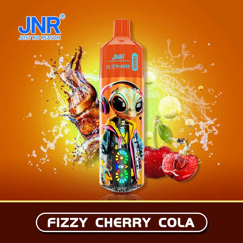 JNR Alien-Max 18000 Puffs Factory Wholesale Disposable E Cigarette Rechargeable Vape 21 Flavors Available