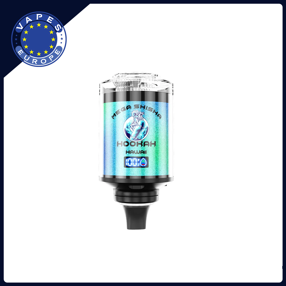 JNR Mega Shisha Hookah 100000 Puffs Disposable Vape Pen E Cigarette Prefilled 60ml 2200mAh