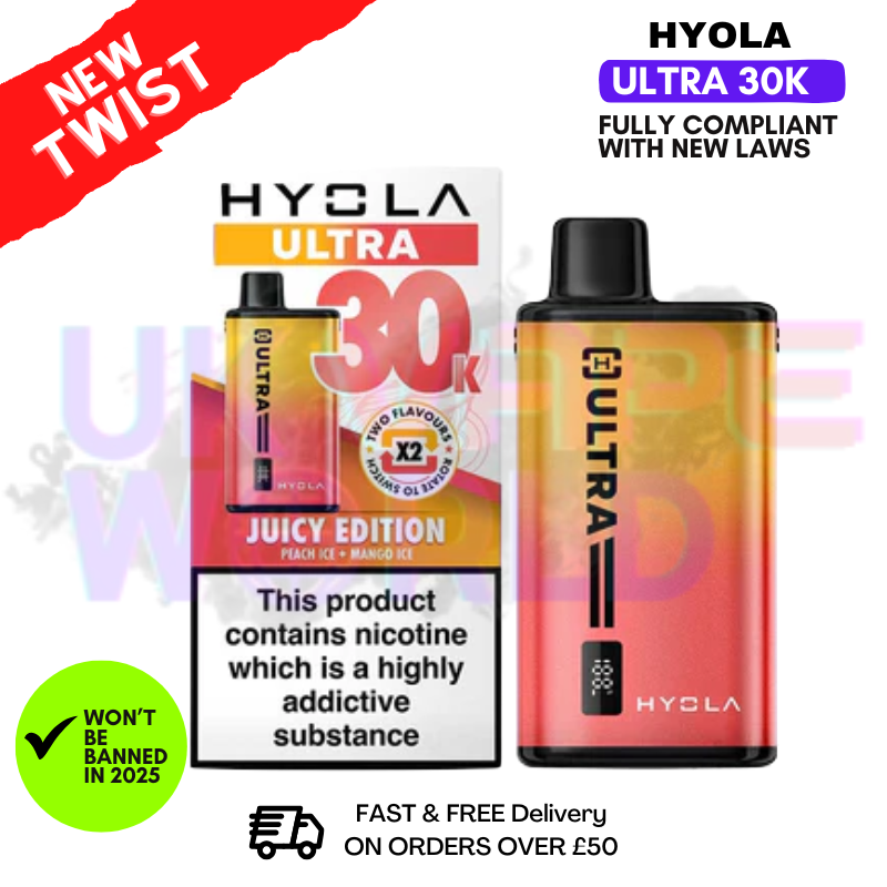 Hyola Ultra 30000 Puff 30K Bar Twist Pod Kit