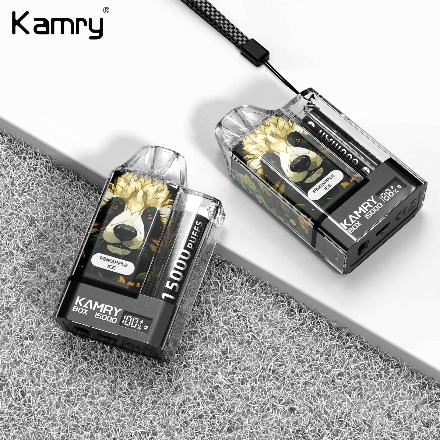 Kamry Box 15000 Puffs Disposable Vape Wholesale-500mAh battery, 30ml E-liquid, Multiple Nicotine 10 Flavors