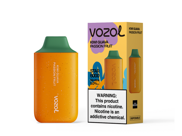 Vozol Star 6,000 puffs 500mAh battery 17 Flavors