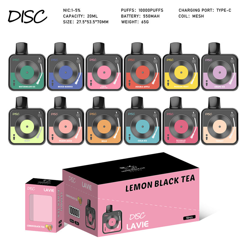 LAVIE DISC 10000 Puffs Disposable Vape Wholesale