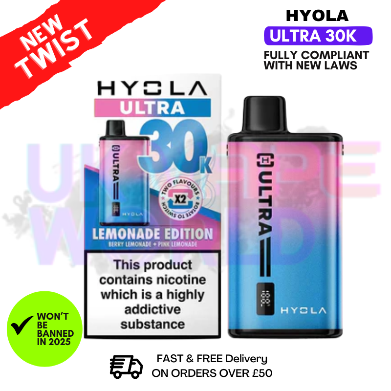 Hyola Ultra 30000 Puff 30K Bar Twist Pod Kit