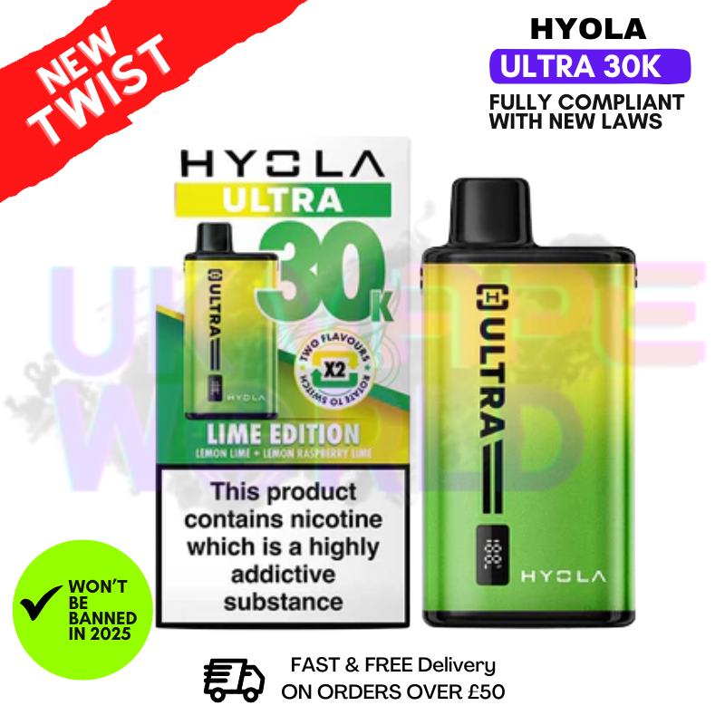 Hyola Ultra 30000 Puff 30K Bar Twist Pod Kit