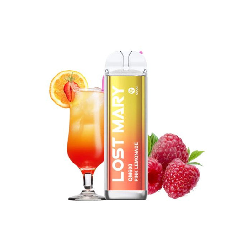 Lost Mary QM600 Disposable Vape – 600 Puffs, 20mg Nicotine Salt, Inhale Activated, 2ml E-Liquid