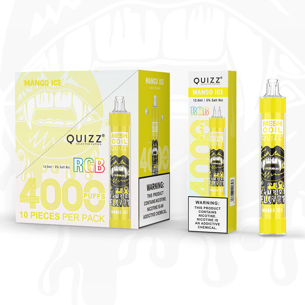 QUIZZ VAPMOD QD30Plus 4000Puffs Disposable Vape Wholesale
