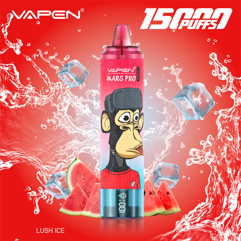 EU Warehouse Vapen Mars PRO 15K puff Tornado 15000 Puffs Vapers Disposable Electronic Cigarette