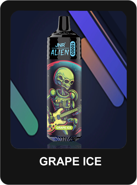 JNR Alien 5% Nicotine Disposable (Box of 10) 850mAh 20ML 10000 Puffs