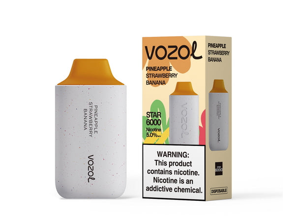 Vozol Star 6,000 puffs 500mAh battery 17 Flavors